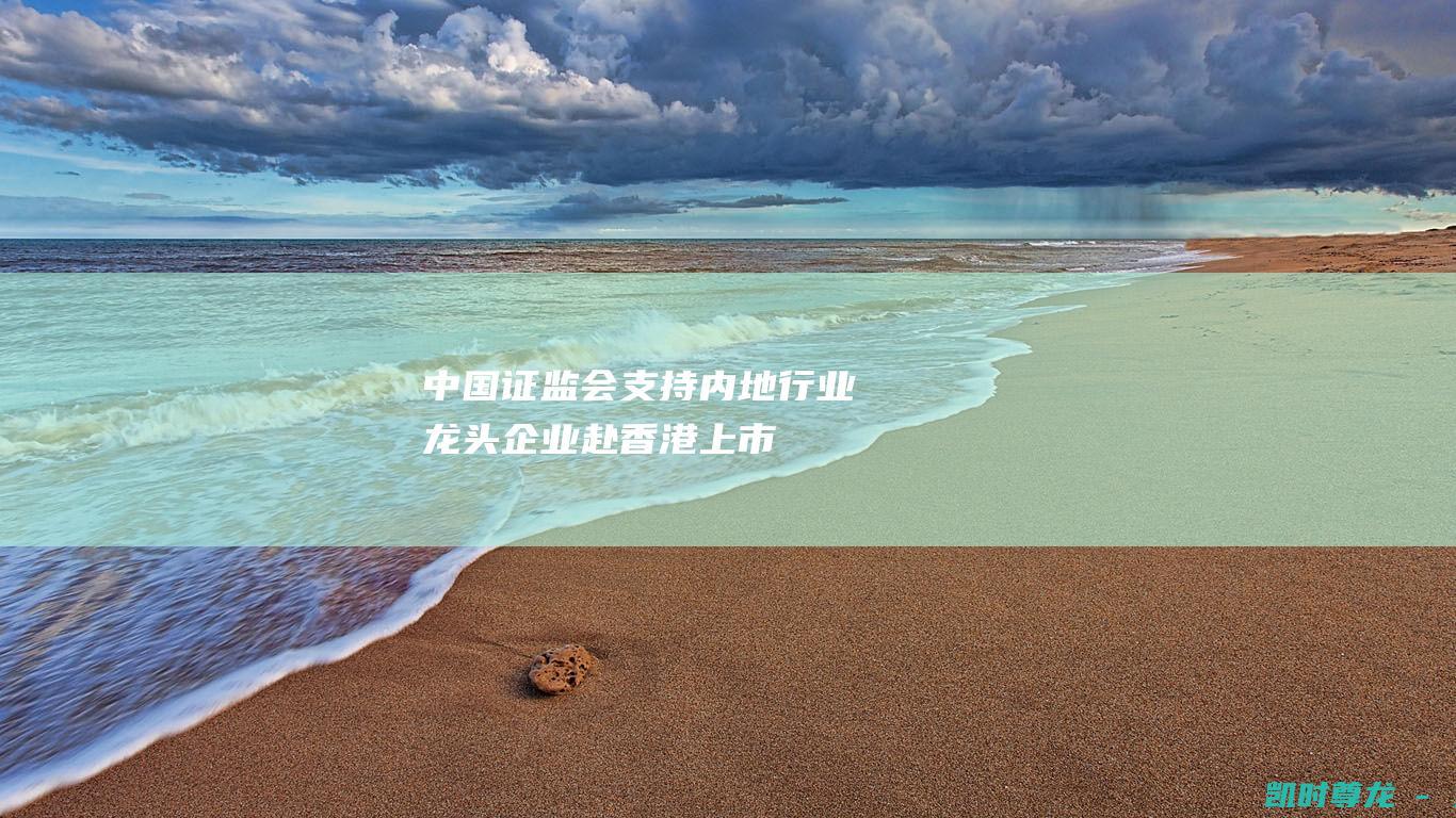 中国证监会支持内地行业龙头企业赴香港上市
